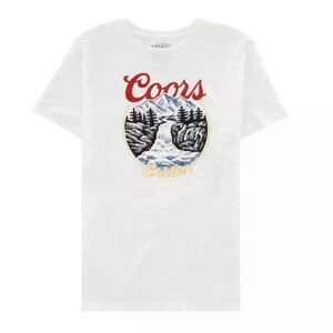 Brixton x Coors "Rocky" Short Sleeve Tee Men’s Small S Graphic T-Shirt
